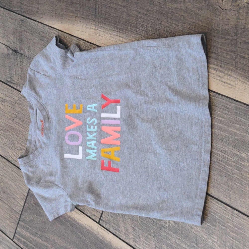Love Makes a Family T- Shirt 4T